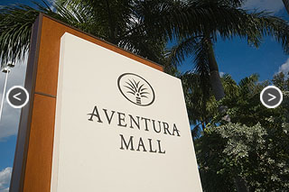 Aventura Mall Entry Sign