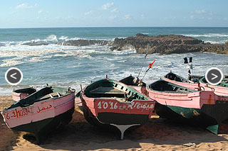 Fishing Boats Oualidia Morocco